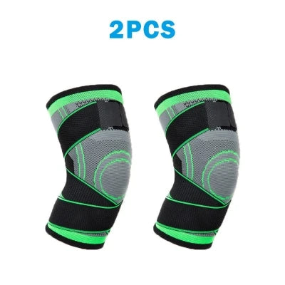 Men Women Sports Knee Support Compression Sleeves Joint Pain Arthritis Relief Running Fitness Elastic Wrap Brace Knee Pads