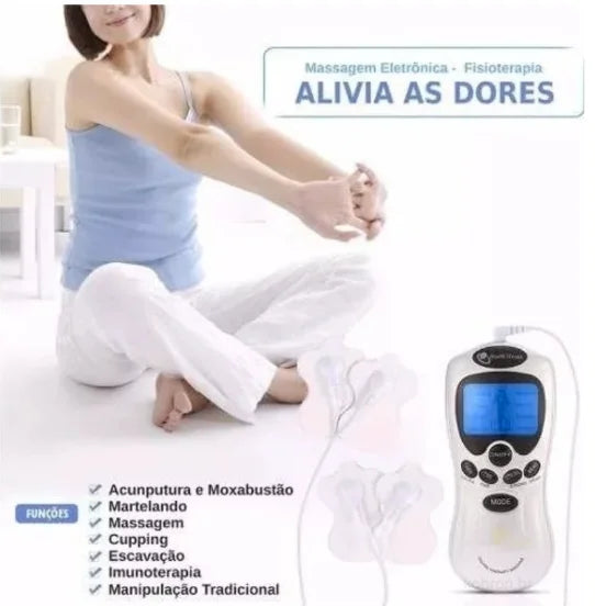 Aparelho Portátil de Acupuntura com Eletrochoque | Fisioterapia Instantânea e Sem Agulhas