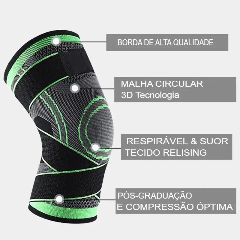 Kit 2 Joelheiras Ortopédica de Compressão 2025
