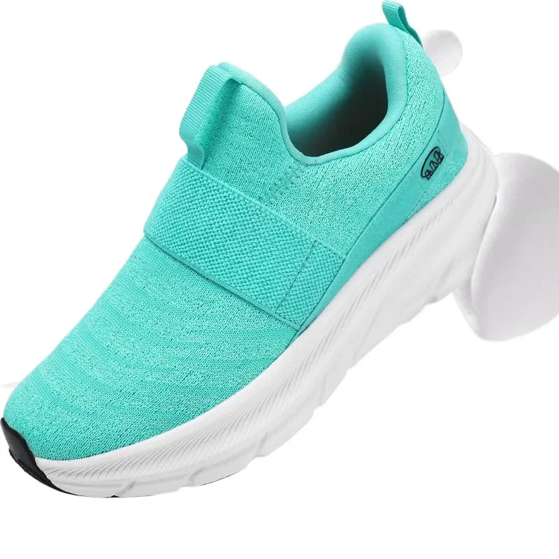 Tênis Esportivo Feminino Slip-On – Leve, Respirável e Perfeito para Caminhadas Diárias