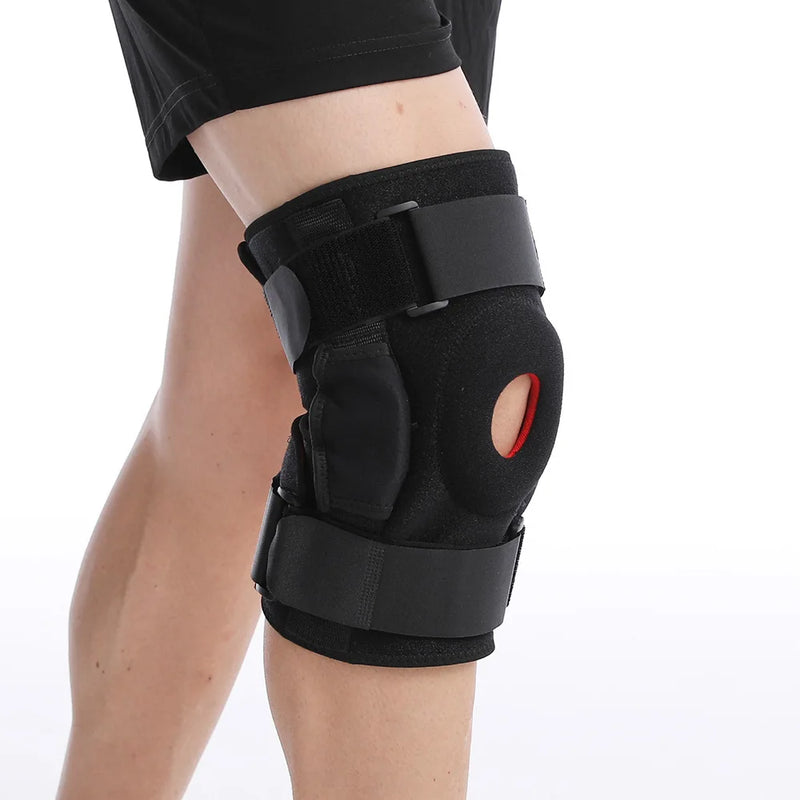 Knee Support orthopedic knee Brace Adjustable Open Patella Knee Pads Protector Guard Gym Workout Sports for Arthritis Joint Pain