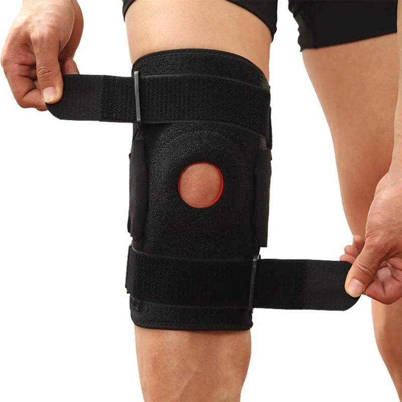 Knee Support orthopedic knee Brace Adjustable Open Patella Knee Pads Protector Guard Gym Workout Sports for Arthritis Joint Pain