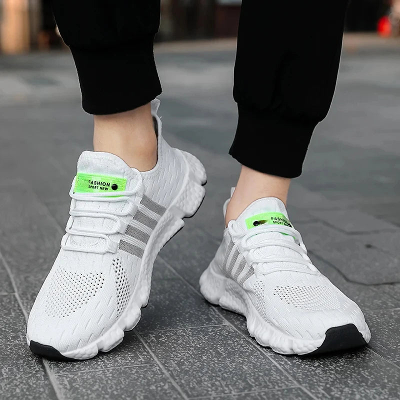 High Quality Sneakers Men Summer Breathable Fashion Women Light Running Tennis Shoes Comfortable Casual Shoes Large size 46