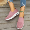 Tênis Ortopédico Feminino Slip-On com Plataforma – Conforto e Estilo Respirável